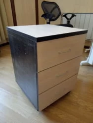 Тумба подкатная Р.Т-3 венге/дуб молочный