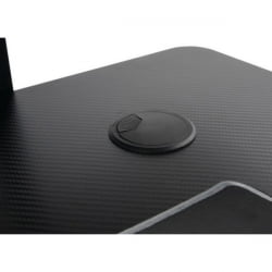 Стол для для компьютера (для геймеров) угловой (левый) c электроприводом EUREKA ERK-L60L-B-PRO-V1-EU