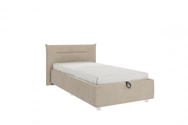 Кровать с подъёмным механизмом Альба с подъем. механизмом ZP.KM0.9-01 капучино (велюр)