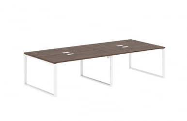 Бенч-система EDIS EQWST 3113 Дуб Денвер темный Белый