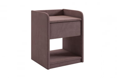 Тумба дизайнерская Аманда 2 TM-003.2 пудра (велюр)