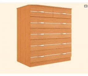 Комод 6 венге/дуб млечный