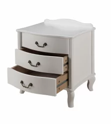 Тумба прикроватная Джульетта (3 ящика) Дуб Молочный