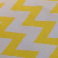 Комплект постельного белья детский желтый зигзаг на белом