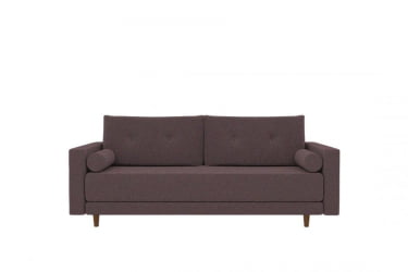 Диван прямой Санднес (Berhouse) Цвет фасада: Кофе рогожка; Тип: Прямой; Материал фасада: Микророгожка