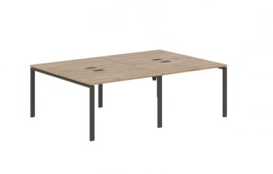 Бенч-система 4-местная EDIS EUWST 2316 Дуб Денвер светлый Мокко