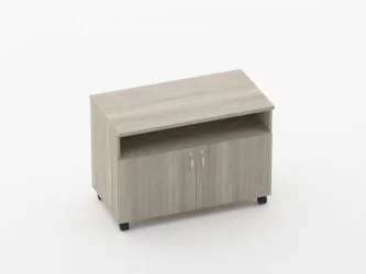 Тумба под оргтехнику Twin 14.11.11 Дуб Сантана светлый