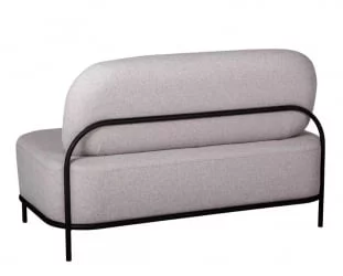 Диван Gawaii 2-х мест Светл серый