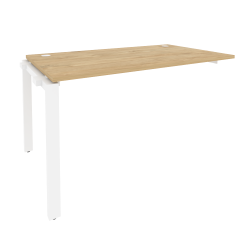 Наборный элемент рабочей станции на П-образном м/к ONIX O.MP-1.NRS-3.8 Тиквуд Светлый/Белый