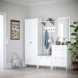 Шкаф двухстворчатый Бланко ЛД 137.020.000 Белый