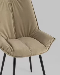 Стул обеденный Осло велюр Капучино