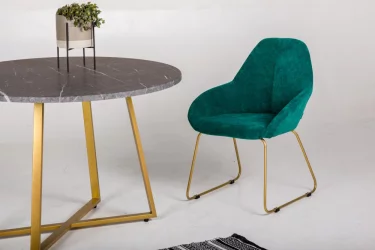 Стул Kent (С) Грей/Линк Золото