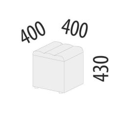 Пуф Кашемир 900.90