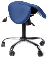 Раздвоенное кресло-седло EZDuo Синий