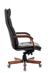Кресло руководителя Бюрократ T-9927WALNUT/BLACK