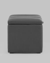 Банкетка Нильсон велюр Темно-серый