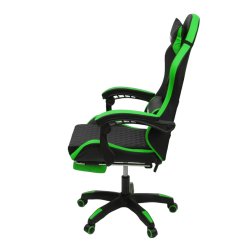 Геймерское кресло 892-1 цвет черный/зеленый с массажем 892-1-black-green-mass