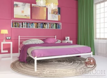 Кровать Милана 1200х2000 Белая