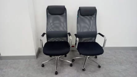 Кресло руководителя Бюрократ KB-9N/DG/TW-12 Серый TW-01 TW-11