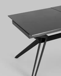 Обеденный стол раскладной Олимпия 160-210 Темная керамика