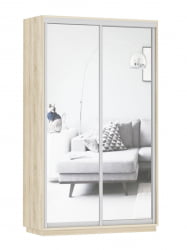 Шкаф-купе двухдверный Экспресс Дуо Экспенс 1200х2400h Дуб сонома