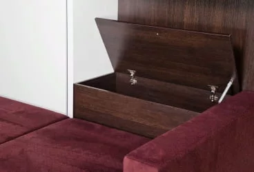 Мебель-трансформер Смарт 1 3-в-1 1600 правый Ясень шимо темный