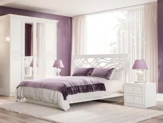 Комплект мебели для спальни Джулия №2 Белый