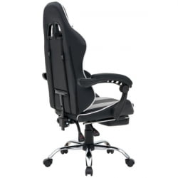 Кресло компьютерное CROMEX (КРОМЕКС) Wave GM-145 экокожа черное/серое