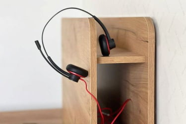 Кровать с основанием Юниор ZO.SMU-02 белое дерево