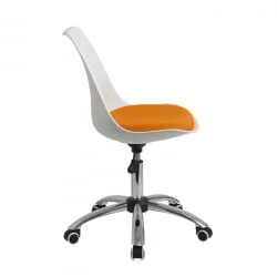 Кресло Echair-212 PTW 480761 Белое Оранжевое
