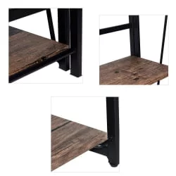 Стеллаж офисный BRABIX LOFT SH-001 Мореный дуб