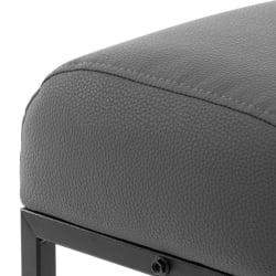 Пуф Charli Lux/Чарли Люкс экокожа , Sharp Графит