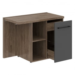 Тумба приставная MCRT 1055R Антрацит/Кария Пальмира