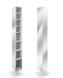 Дизайнерский шкаф Спика Шелф Белый