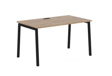 Стол письменный EDIS ELST 1380 Дуб Денвер светлый Черный