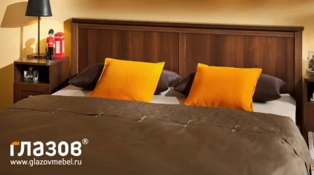 Кровать 180 на 200 Sherlock 41 Орех шоколадный (спальня)