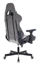 Кресло игровое Бюрократ VIKING 7 KNIGHT B FABRIC Серый Loft ромбик