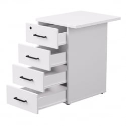 Тумба приставная с топом Everprof EVO 254Т1203 Белая