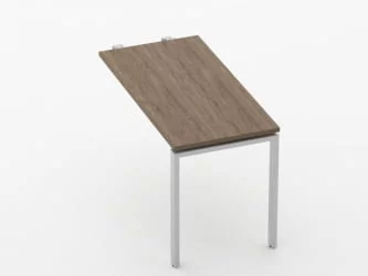 Л-образный металлический каркас с траверсами Deka 73.10.12 К Металлик матовый муар