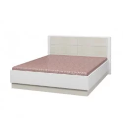 Кровать Вива 160х200 с подъемным механизмом Белая Белый глянец