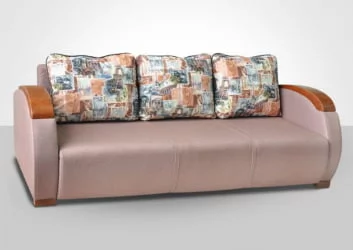 Диван-кровать Европа-2 замша 426-2 замша 509-2 каролина кофе