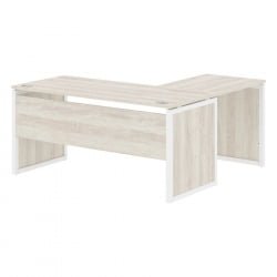 Стол письменный угловой левый XTEN-QP XQPCT 1615 L Сосна Эдмонт Белый
