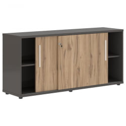 Шкаф с дверьми-купе EDIS ELC 1643 Дуб Денвер светлый Белый Мокко