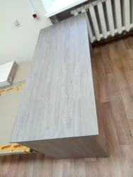 Стол прямой Twin 12.10.16 Дуб Верцаска