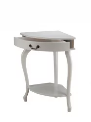 Консоль Элегант угловая Дуб молочный