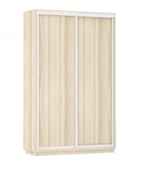 Шкаф-купе двухдверный Экспресс Дуо Элемент 1200х2200h Ясень шимо светлый