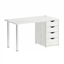 Стол письменный HOME OFFICE VR.SP-3-138.4 Снежная Платина