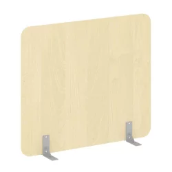 Перегородки на металлических опорах на фетровых подпятниках R-line DP.F-140-120 Клен