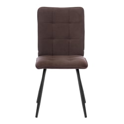 Стул обеденный Bari велюр, коричневый, 6, 46х55х89