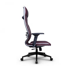 Кресло руководителя Metta L 1m 44M/4D Комплект 6 Бордовое